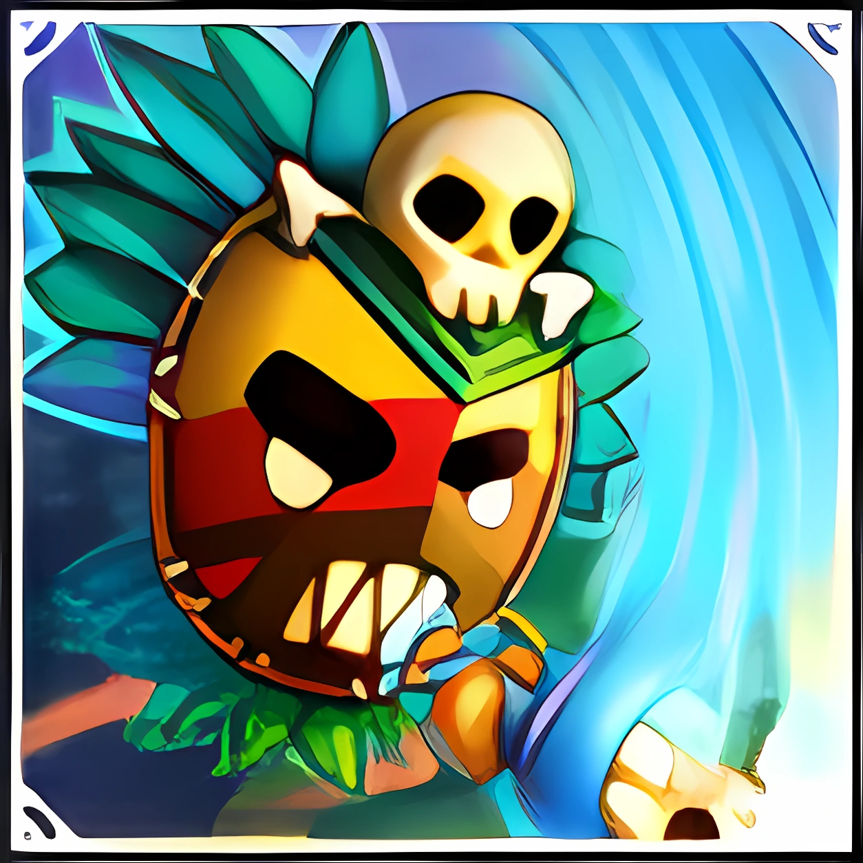 Baú de Cartão do Irmão mais novo Tribo Piatan (100 un)